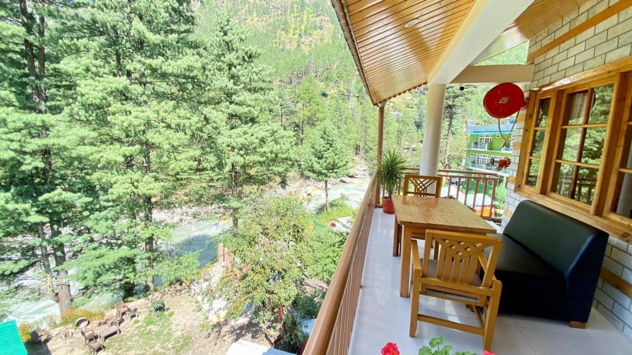 Hotel Purnima Riverside Kasol Kültér fotó