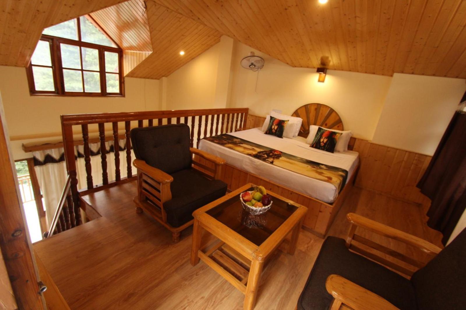 Hotel Purnima Riverside Kasol Kültér fotó