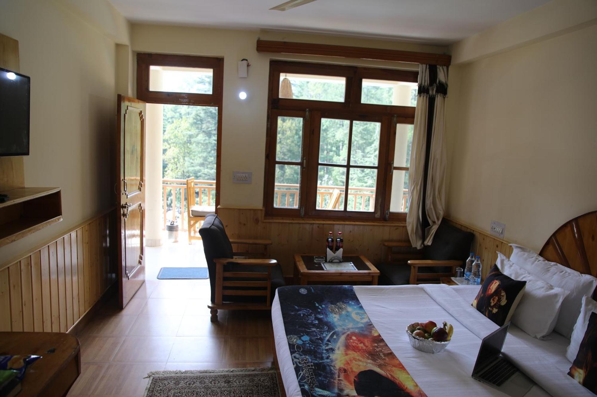Hotel Purnima Riverside Kasol Kültér fotó