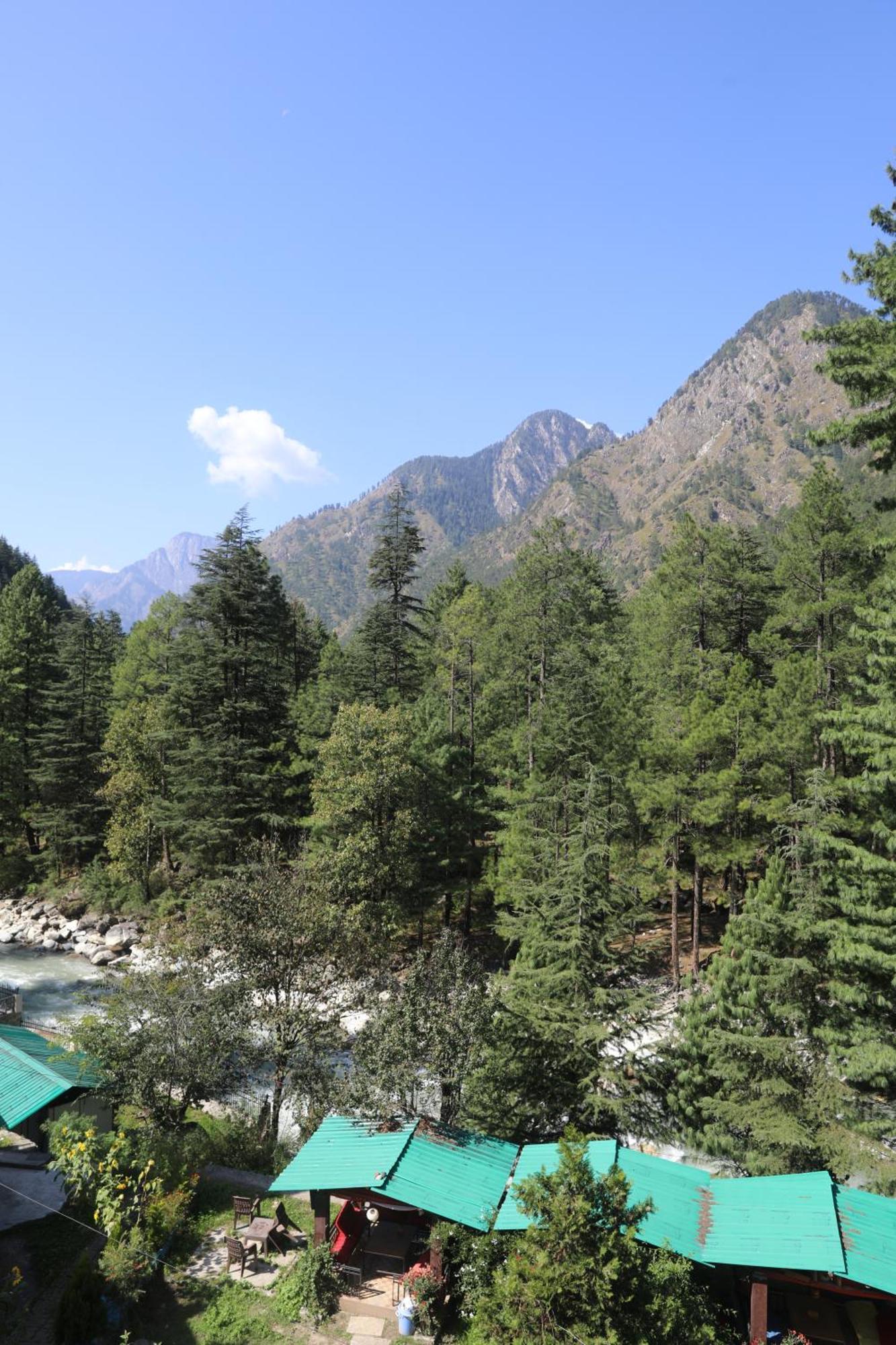 Hotel Purnima Riverside Kasol Kültér fotó